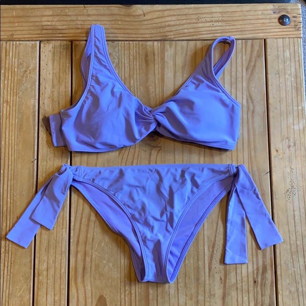 Lavender Abercrombie Bikini
